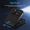 A50 PRO Foldable Mobile Phone Auto FM Radio Call Record Speed Dial Magic Voice Dual SIM GSM Unlocked Cellphone 2.4