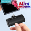 Mini Power Bank 4500Mah - Portable Charger for Iphone 15/14/13/12 Pro Max & Samsung/Xiaomi - External Battery Powerbank