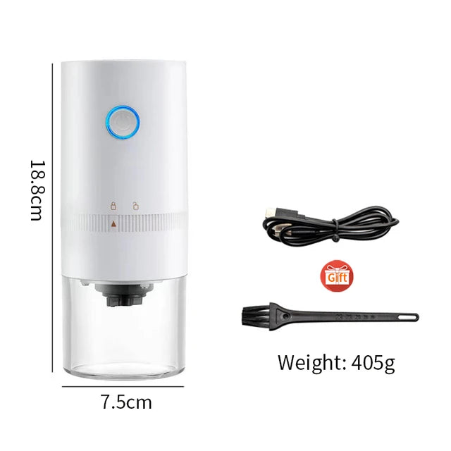 Coffee Grinder TYPE-C USB Charge Professional Ceramic Grinding Core Coffee Beans Mill Grinder New Upgrade Portable Electric