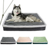 Dog Bed Mat with Zipper Remolvable Pet Mattress for Dog Sleeping Mat Washable Dog Mattress Pet Pad Cushion for Small Medium Pet