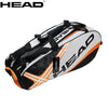 Tennis Rackets Bag Large Capacity 3-6 Pieces Tennis Backpack Badminton Gymbag Squash Racquet Bag with Separated Shoes Bag