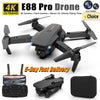 New E88Pro RC Drone 4K Professinal with 1080P Wide Angle Dual HD Camera Foldable RC Helicopter WIFI FPV Height Hold Apron Sell