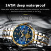 Luxury Man Wristwatch Waterproof Luminous Chronograph Watch for Men Stainless Steel Men'S Quartz Watches Reloj Hombre