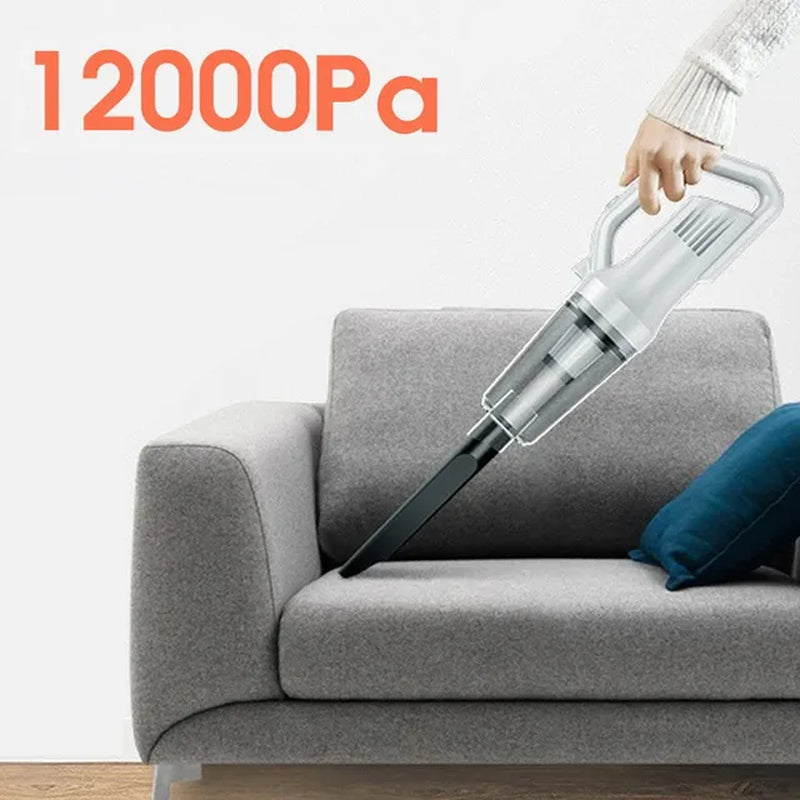 9000Pa/12000Pa Wireless Vacuum Cleaner Portable Cleaning Machine Mini Wireless Vertical Washing for Car and Home Appliance