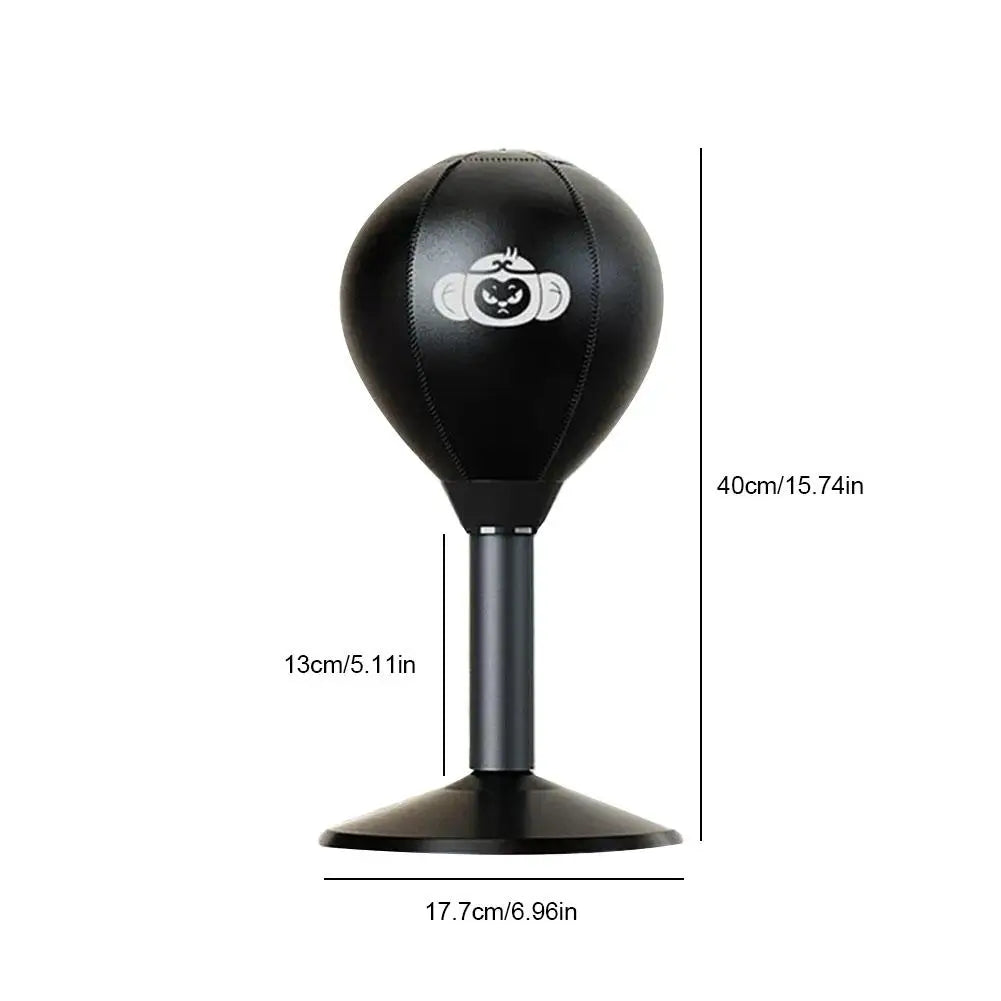 Punching Bag Desktop Punching Bag Stress Buster with Suction Cup Desk Table Boxing Punch Ball Suction Cup Reduce Tension Toys