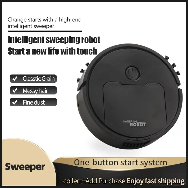 Mart Sweeping Robot Household Mini Intelligent Sweeping Robot Sweeping Dragging Suction Allinone Machine