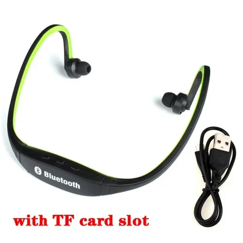 New Wireless Headphones Bluetooth Sport Music Stereo Earphones Microphone+Micro SD Card Slot